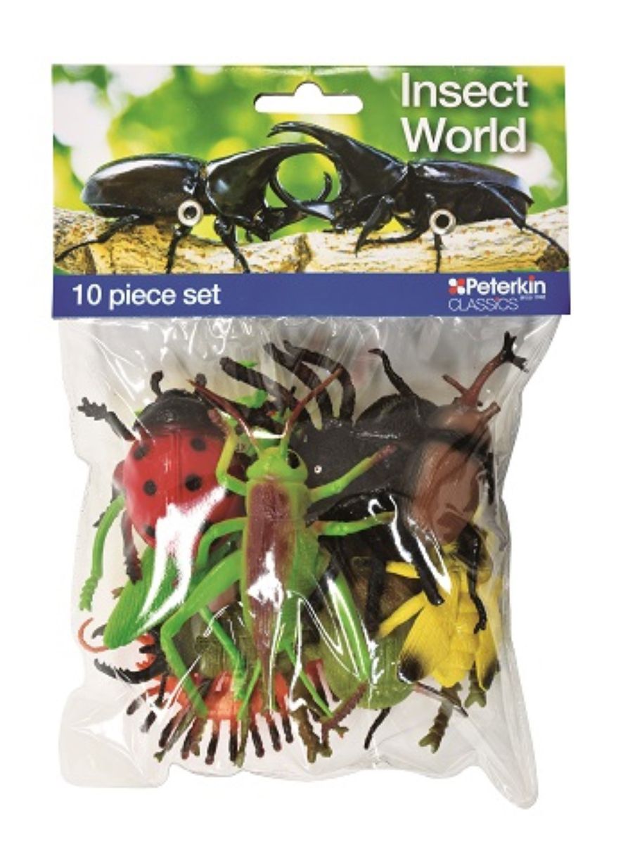 Assorted Insects in a Set 10 pieces