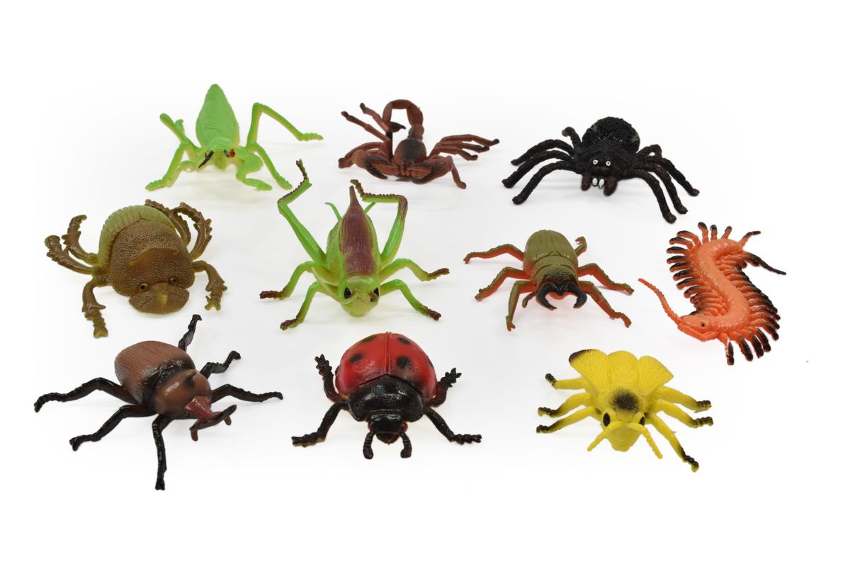 Assorted Insects in a Set 10 pieces