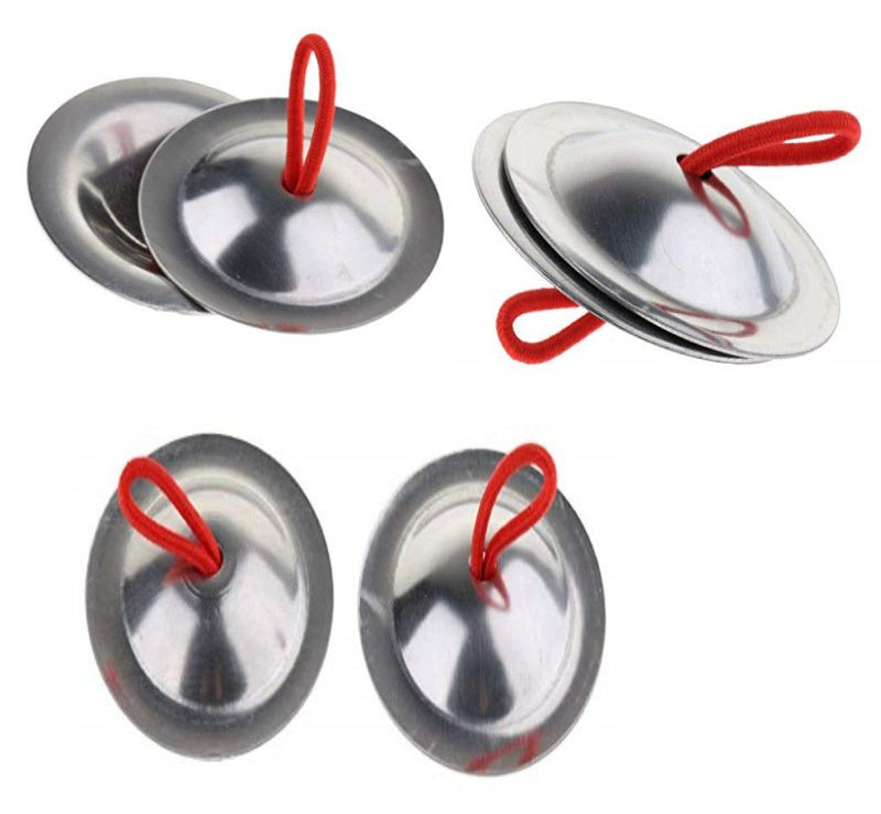 Finger Cymbals Percussion Musical Instrument - 3 Pairs (7372734070939)