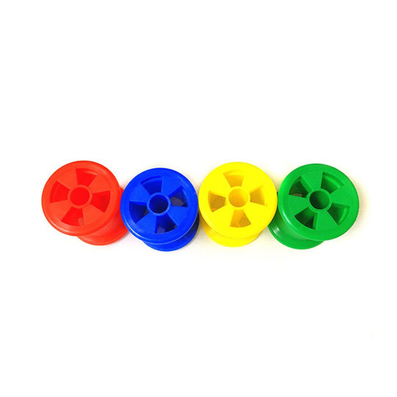 Lacing Cotton Reels with Laces (Learn Counting, Colours and Lacing Fun!) (61 Piece) (7274285367451)