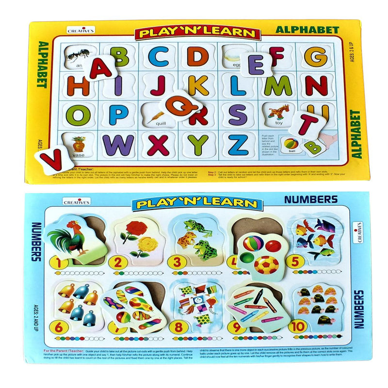 Play 'N' Learn Numbers & Alphabet (2 in 1) (7270555615387)