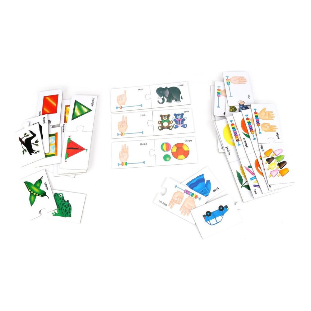 Creatives - Learning Is Fun (Colours, Shapes And Number Puzzles)
