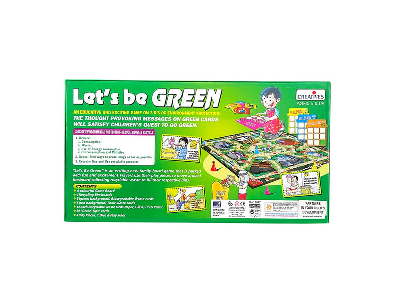 Creatives - Let's Be Green (Game On Environment Protection) (6907036663963)