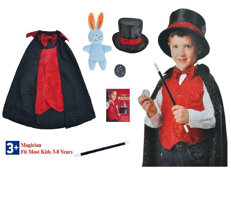Magician Costume With Accessories