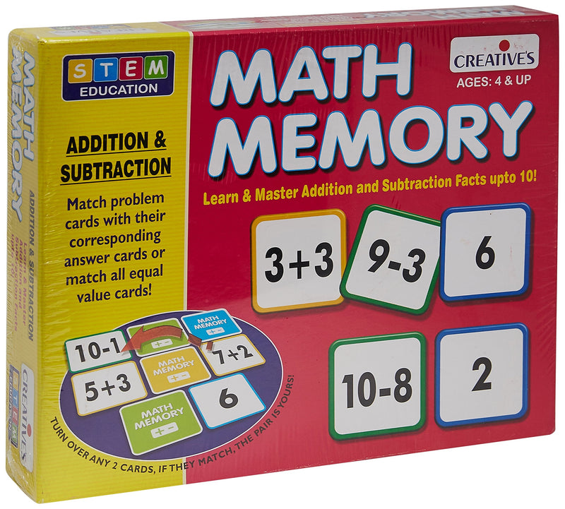 Creatives Math Memory Addition & Subraction (6907042660507)