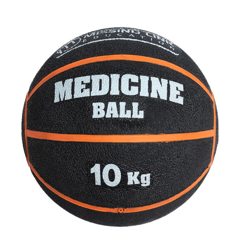 Rubber Medicine Ball LINEA Various Weights 10 kg (7363095101595)