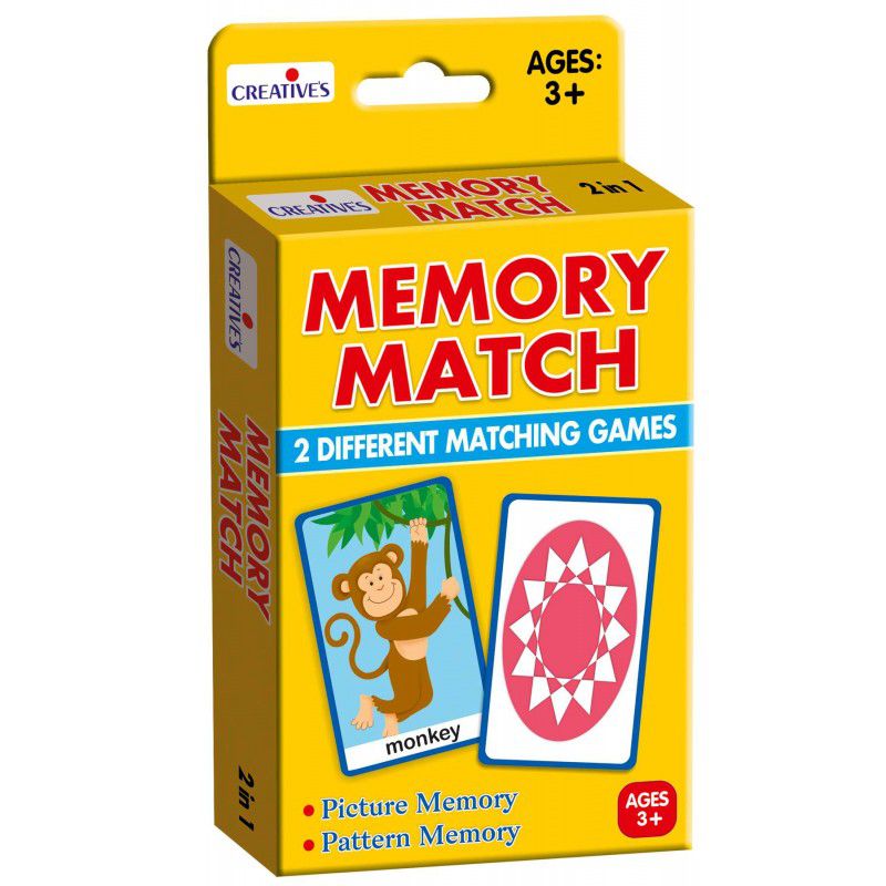Creatives Flash Cards Memory Match Game