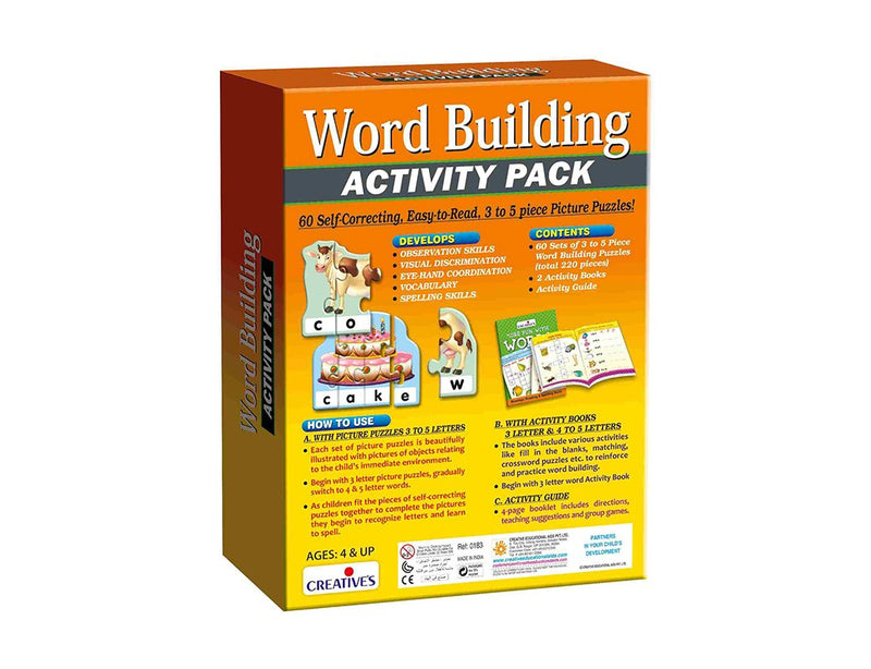 Creatives My Activity Pack- Word Building (7405996540059)