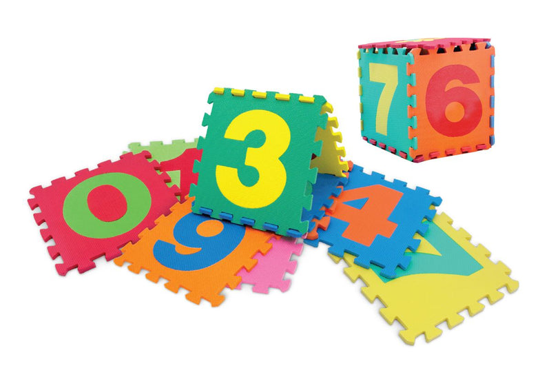 Sunta Numbers EVA Foam Puzzle Floor Mat for Kids-10 piece (7275724570779)