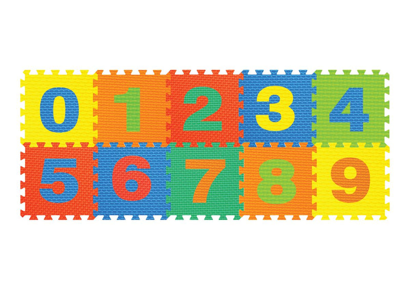 Sunta Numbers EVA Foam Puzzle Floor Mat for Kids-10 piece (7275724570779)