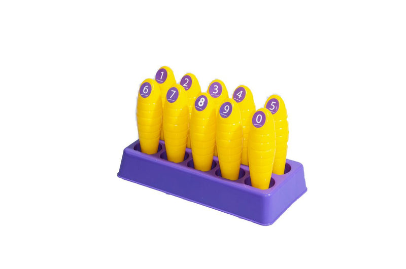Numbers Stamp Set (10 Stamp Sticks in Tray) (7274271998107)