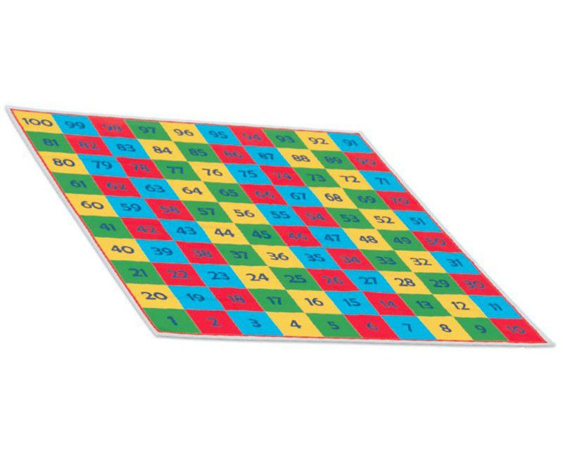 Number Board Floor Mat (1-100) (1 x 1m) (7274316693659)