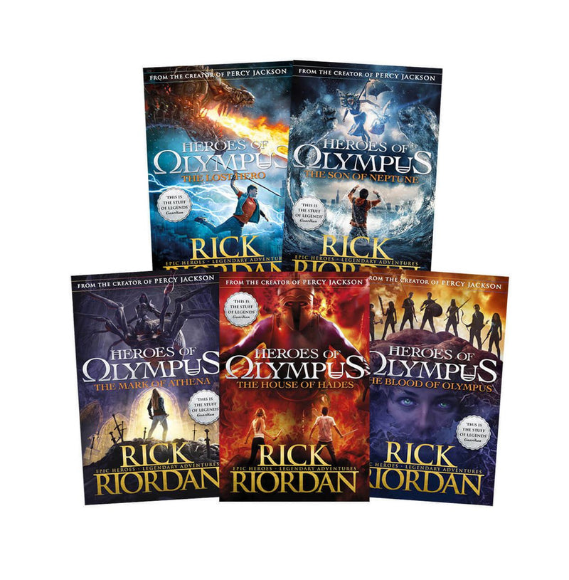 Heroes of Olympus: 5 Book Collection (7270576423067)