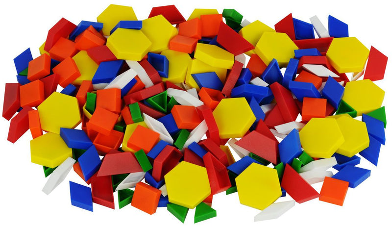 Maths Pattern Shape Blocks (180 Piece)