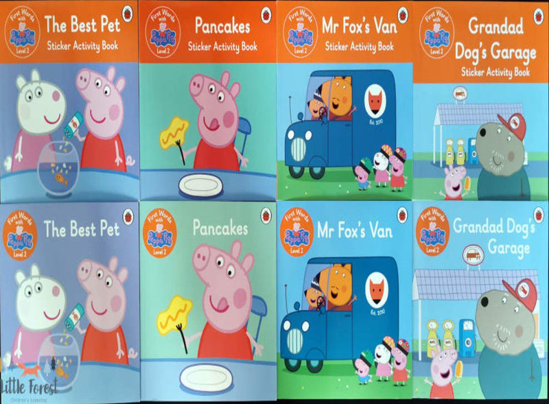 First Words with Peppa Pig - Level 2 Box Set (8 Books) (7270561087643)