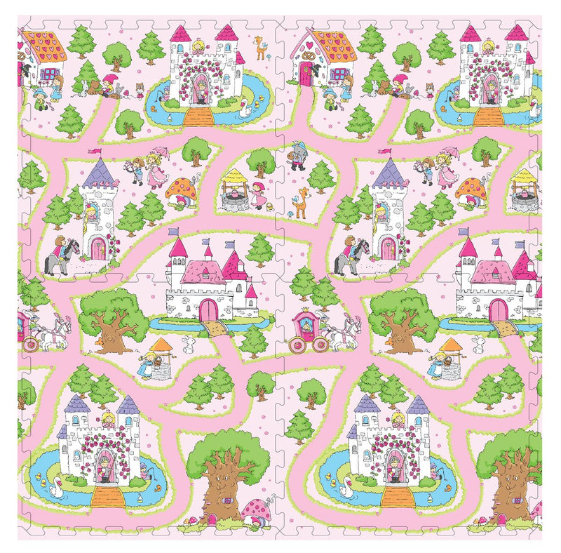 Princess Castle Interlocking Floor Puzzle Play (7030272524443)