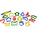 Play Dough Tool Set with Roller (Large) - 17 Pieces (7273164112027)