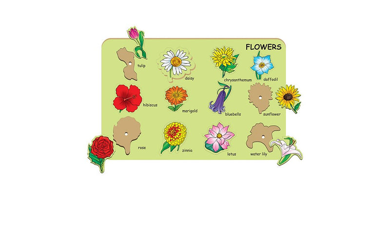 Creatives - Play And Learn - Flowers Puzzle (6907041284251)