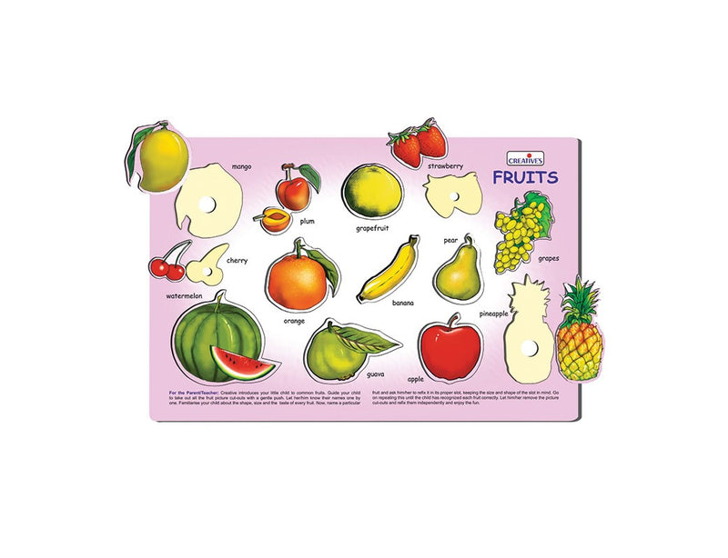 Creatives Play And Learn Fruits Puzzle (6907041251483)