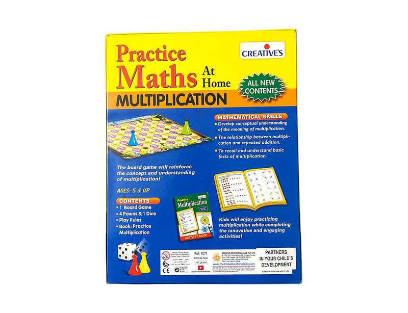 Creatives - Practice Maths At Home - Multiplication (6907040301211)