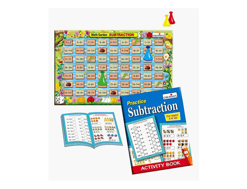 Creatives - Practice Maths At Home - Subtraction (6907040202907)