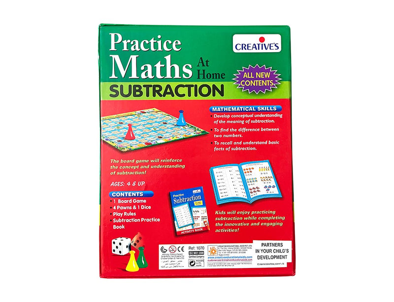 Creatives - Practice Maths At Home - Subtraction (6907040202907)