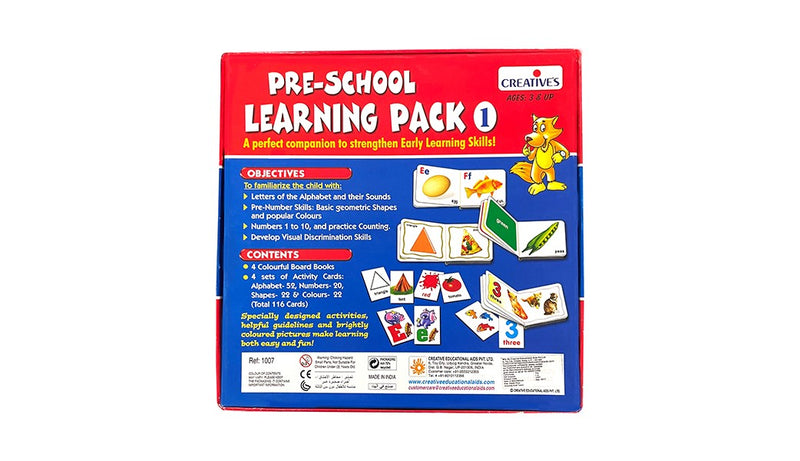 Creatives Toys Pre-School Learning Pack 1 (6907035975835)