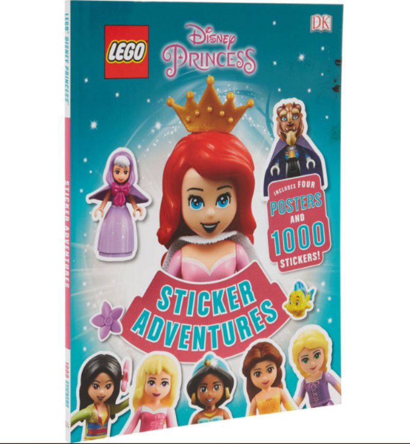 Lego Disney Princess Sticker Adventure Book