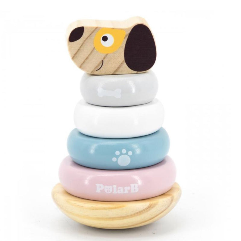 Wooden Toy Stacking Puppy (7270553026715)