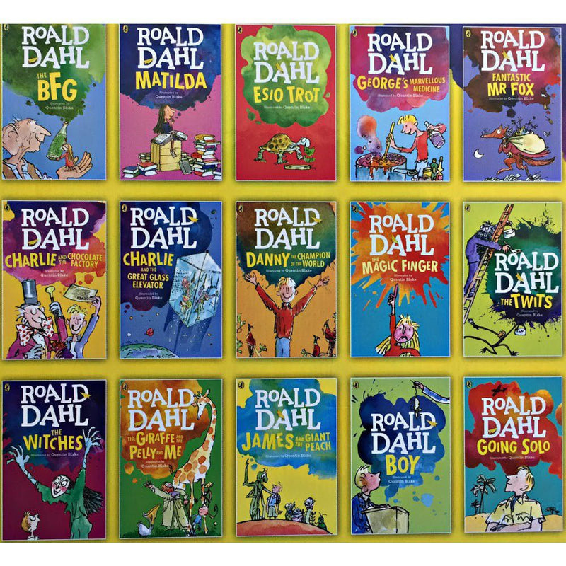 Roald Dahl 15 book Collection