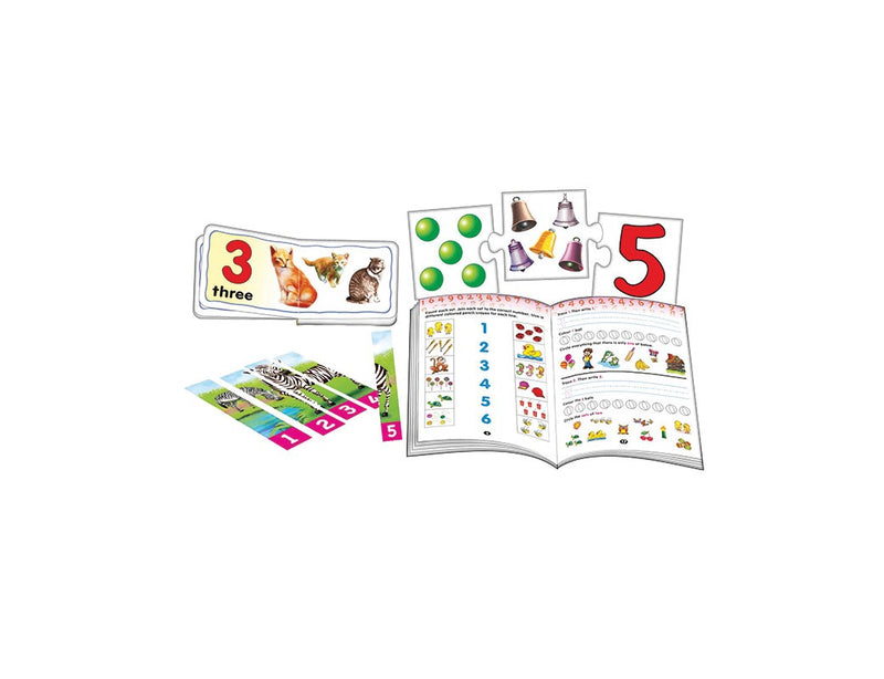 Creatives - Numbers (count, match and sort with 21 sets of 2pc self correcting puzzles)