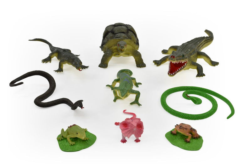Assorted Reptiles in a Set 9 pieces (7280484319387)