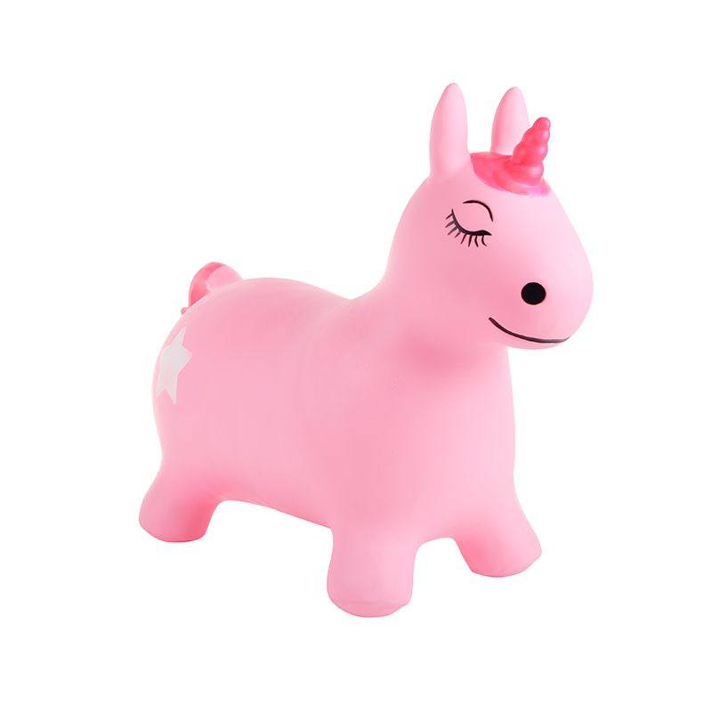 Ride On Hopper Animal - Pink & White Unicorn (7274249846939)