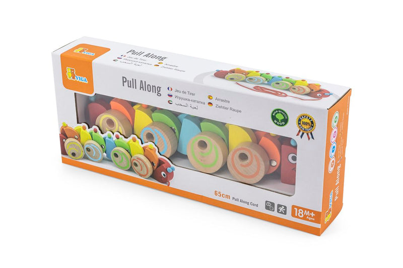 Viga Pull Along Worm (7030443081883)