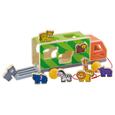 Viga - Pull Along Animal Shape Sorting Truck (7015835861147)