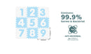 Blue Interlocking Numbers Eva Foam Baby Playmat (7030271803547)