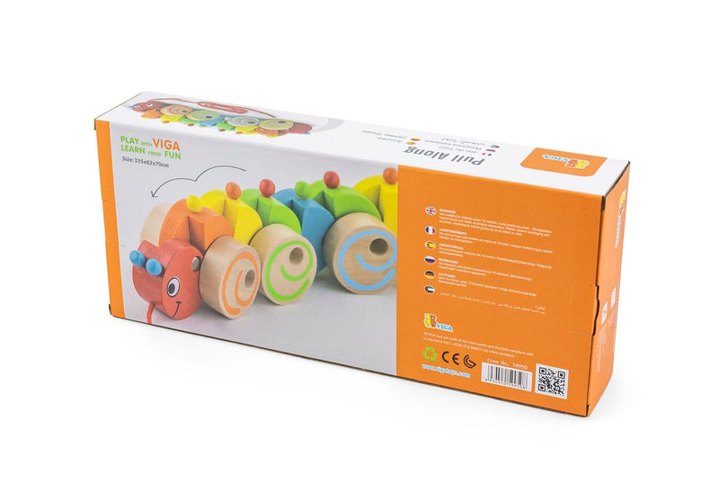 Viga Pull Along Worm (7030443081883)