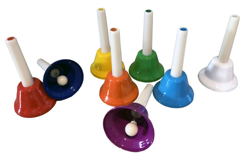 8 Tones Coloured Bells In A Set Of 8 (7015866106011)