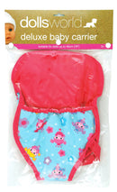 Dollsworld - Deluxe Baby Carrier - For Dolls Up To 46Cm (18") (6899319603355)