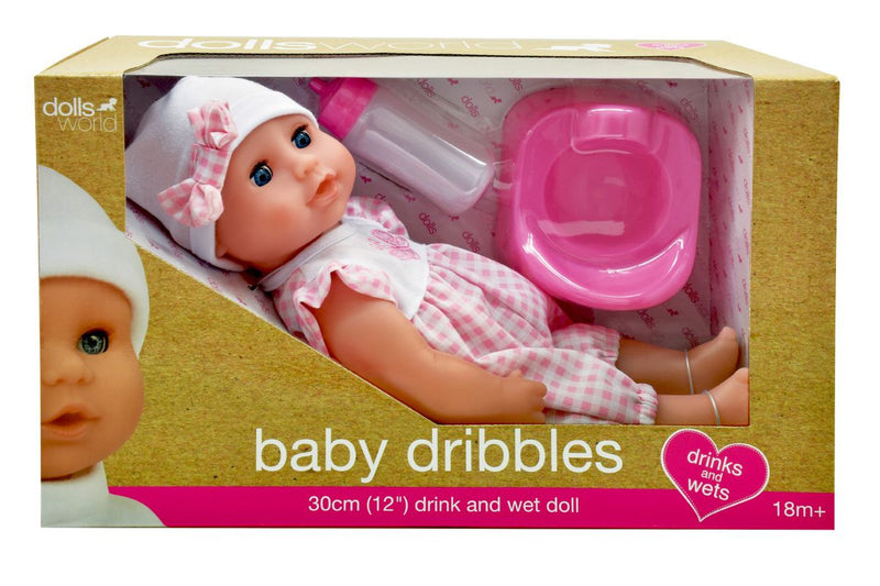 Dollsworld - Baby Dribbles Doll - 30Cm (12) (6899315998875)