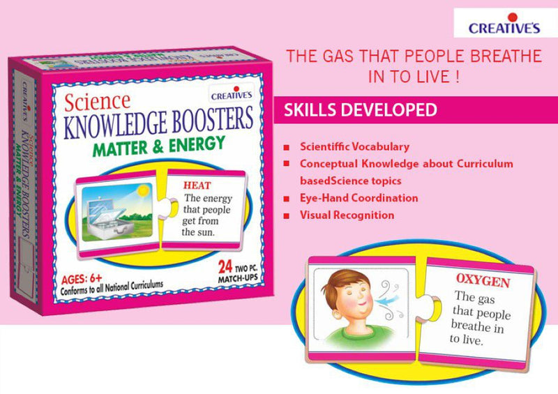 Creatives Science Knowledge Booster Matter & Energy (6907038728347)