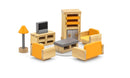 Viga Doll House Tv Room Lounge Playset (7030233661595)