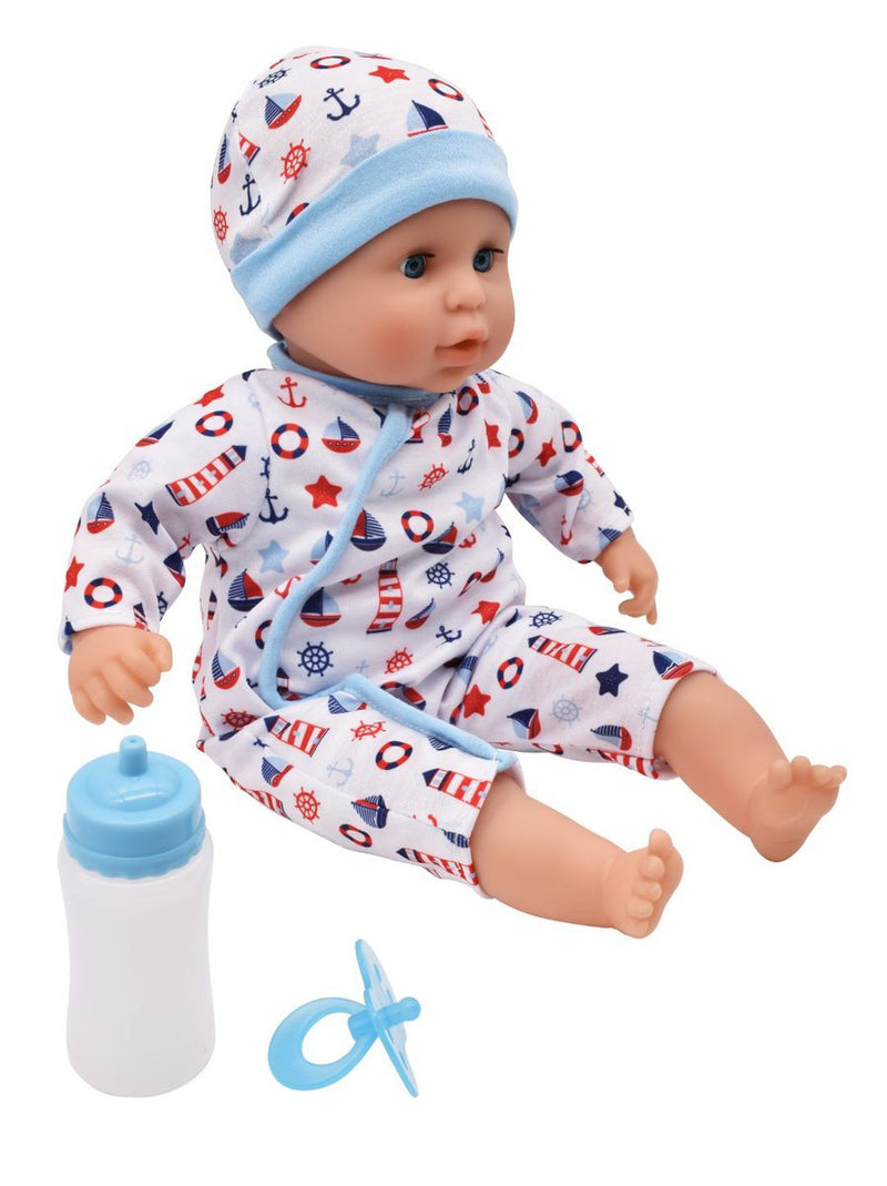 Dollsworld Baby Joy Boy Doll 38cm (6897589584027)