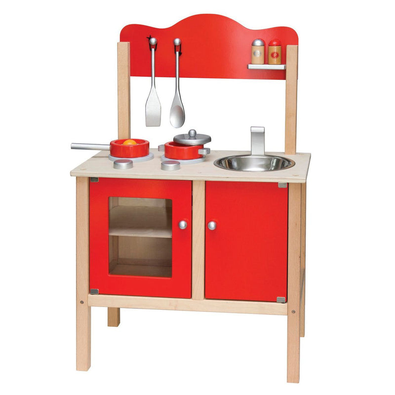 Viga Red Noble Kitchen With Accessories  (7015811186843)