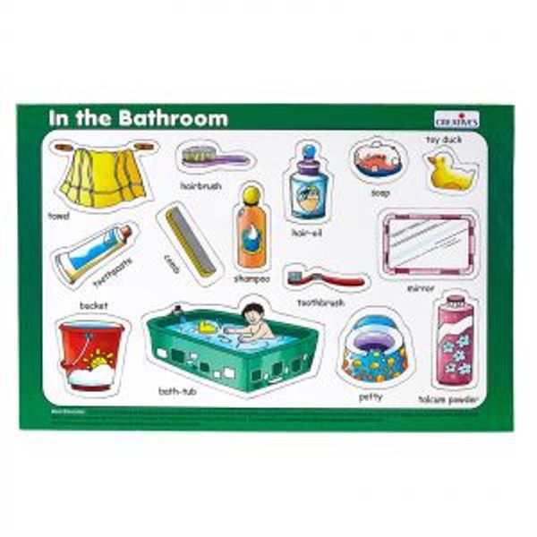 Creatives - Play And Learn - My Clothes And In The Bathroom (Memory And Visual Discrimination Games) (6907040661659)