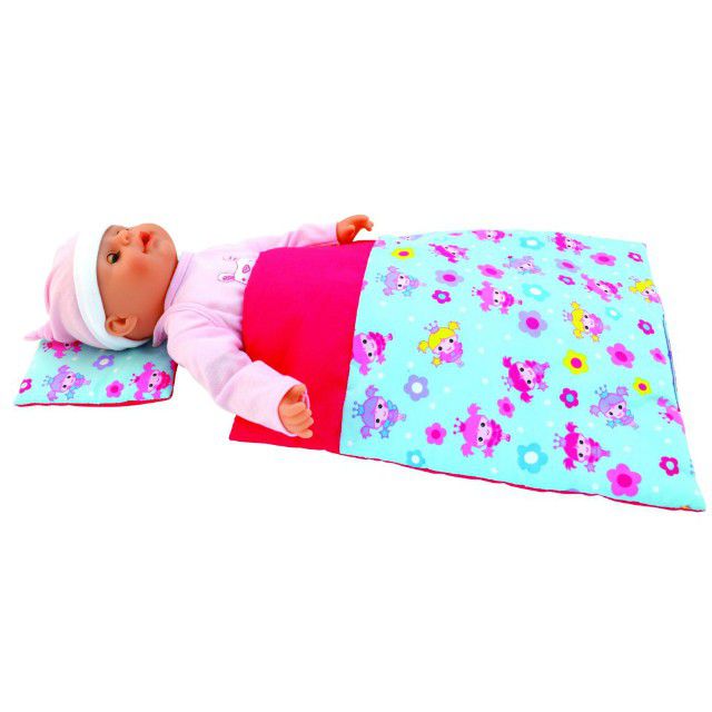 Dollsworld - Doll Blanket And Pillow Set (Deluxe) (6899317702811)