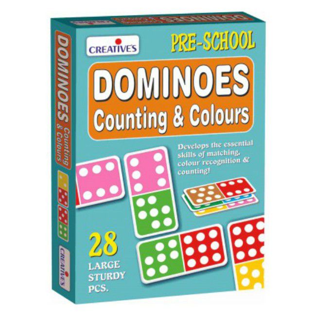 Creatives - Dominoes - Counting And Colours  (6907046232219)