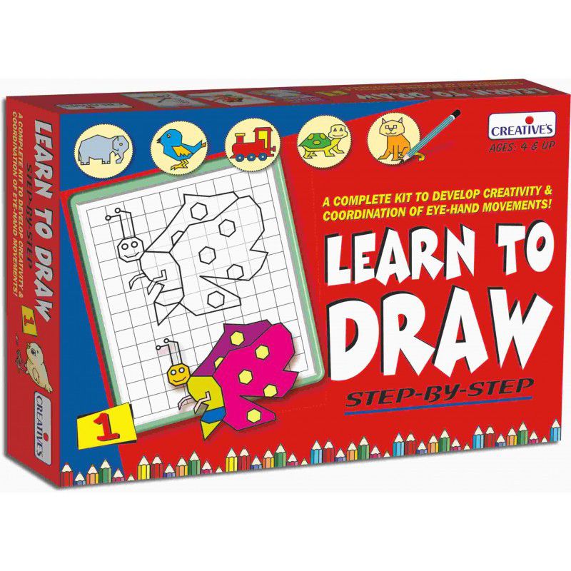 Creatives - Learn To Draw (Part 1) (Develops Creativity And Drawing Skills) (6907043217563)