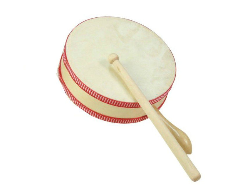 15cm Drum With Handle&Stick,Kids Music Instrument (7015866892443)