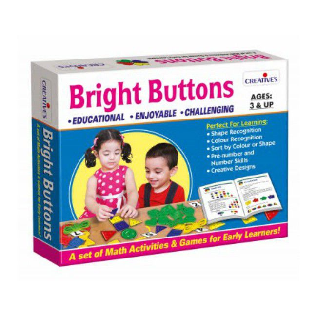 Creatives - Bright Buttons - Shape And Colour Activities (6907047313563)